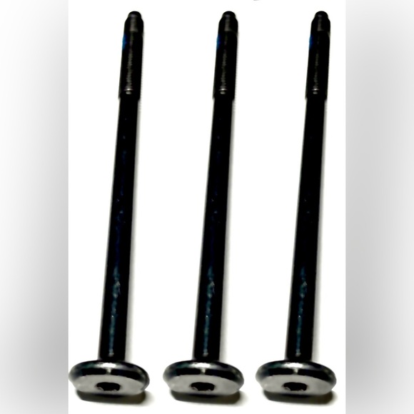 3X IKEA M6 SCREW METRIC HEAD CAP 105mm Black PART# 122606 122604 105399 106916 - Picture 2 of 2